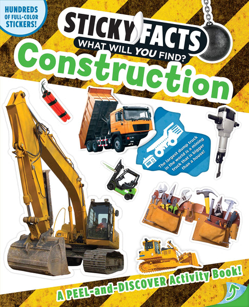 Sticky Facts: Construction Sticker & Activity Book