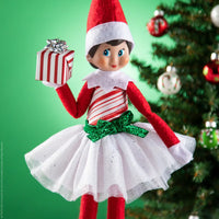 The Elf On The Shelf Claus Couture Collection Candy Cane Classic Dress