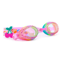 Bling2o Classic Rainbow Swirl Glitter Cherry Swim Goggles