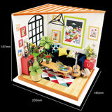 DIY Miniature Dollhouse Kit: Locus' Sitting Room