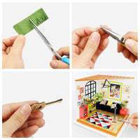 DIY Miniature Dollhouse Kit: Locus' Sitting Room