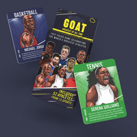 G.O.A.T. (Greatest of all Time Athletes!) A Sports Classic Spoons Card Game