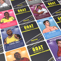 G.O.A.T. (Greatest of all Time Athletes!) A Sports Classic Spoons Card Game