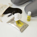 Travel Sanitizing Kit with Blacklight by Kikkerland
