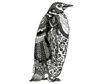 Penguin Sticker 3" by Alaska Artist Kristi Trimmer