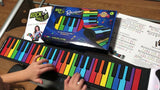 Rock and Roll It Rainbow Piano - FLEXIBLE, Learn to play by color