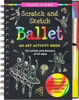 Scratch & Sketch Ballet (Trace Along)
