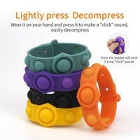Bubble POP Bracelet! Stress Relief Wristband Fidget Toys