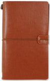 Voyager Notebook, Refillable with Nutmeg Brown Cover