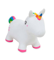 Unicorn Bouncy Inflatable Animal Jump-Along for Toddlers