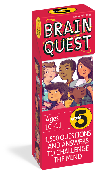 Brain Quest Grade 5 - 1,500 Questions and Answers to Challenge the Mind