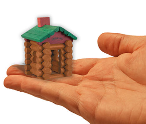 World’s Smallest Lincoln Logs