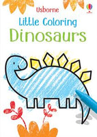 Little Coloring Dinosaurs - Activity Book by Usborne