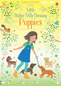 Little Sticker Dolly Dressing Puppies - an Activity Book by Usborne