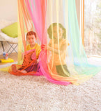 Rainbow Hideaway Canopy with Twinkly Lights