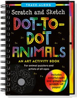 Dot to Dot Animals Srcatch & Sketch