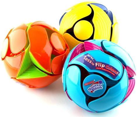 Switch Pitch Ball - Toss it in the air & watch it flip inside out!