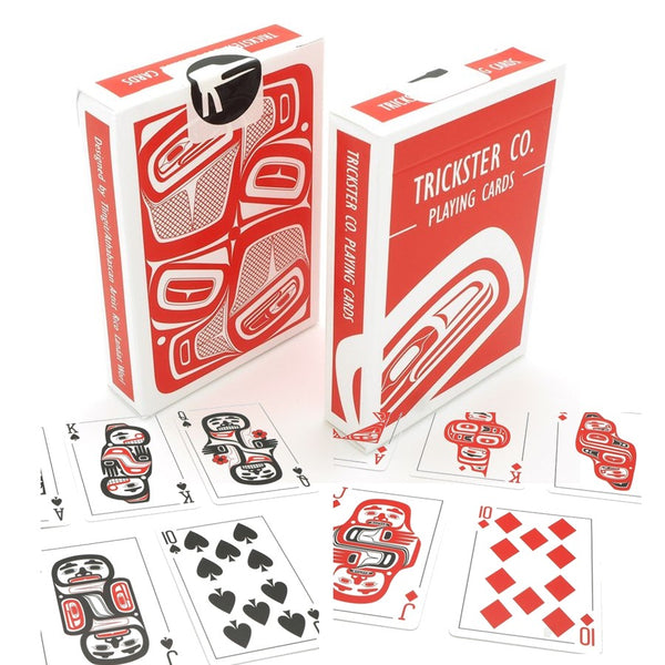 Alaska Native  Tlingit Formline Trickster Co. Playing Cards - Standard Edition