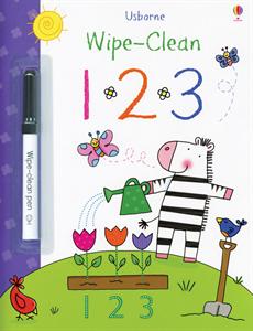 Wipe-Clean 123 Activity Book by Usborne