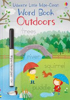 Little Wipe-Clean Word Book: Outdoors by Usborne